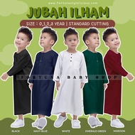 (0-4 Tahun) Jubah Ilham Fortuna Baby Shop Jubah Baby Lelaki Jubah Budak Lelaki Jubah Bayi Lelaki Jub