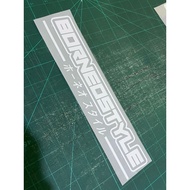 Sticker Kereta Borneo Style (1) Viral 2025 12 & 24 Inci