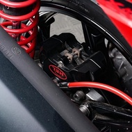 HEL Brembo Accossao axial Rear Caliper Bracket 84mm XMAX Brembo HEL Accossato Original XMAX Rims