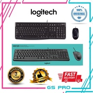 [GSPRO] Logitech MK120 Desktop Keyboard + Mouse [Combo Set]