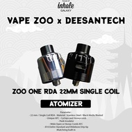 ZooMods Zoo One RDA 22MM Single Coil - VapeZoo / Zoo Mods Legal ZooOne Best Seller