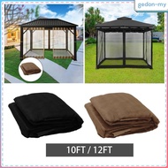 [GedonMY] Outside Canopy Large Camping Patio 12" Patio Hardtop Gazebo Backyard Rectangle Camping Net Outdoor Gear Outdoor Gazebo Netting