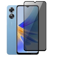 OPPO A17 A17K A16 A16K A15 A15S Anti Spy Privacy Full Tempered Glass Screen Protector