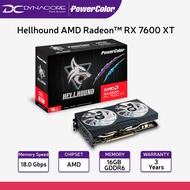PowerColor Hellhound AMD Radeon RX 7600 XT OC 16GB GDDR6 Graphics Card - RX7600 / 7600XT