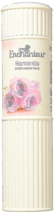 Romantic ,Body Perfumed Talc 200 G. (7.05 Oz) ,The exotic sensual fragrance of Bulgarian Rose and Wh