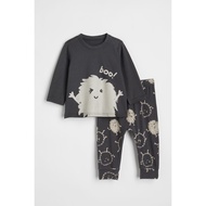 Set bộ cotton bé trai / váy bé gái Halloween Noel HM chính hãng size từ 4-6m đến 3-4y