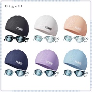 Eigell Swim Goggles & Swim Cap Set Eyewear Comfortable Lightweight Swimming Goggles
