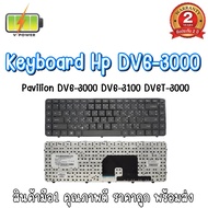 KEYBOARD HP DV6-3000 สำหรับ HP Pavilion DV6-3000 คีย์บอร์ด เอชพี