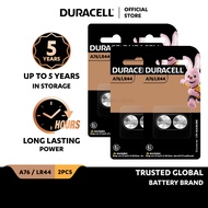 [Bundle of 4] Duracell Specialty LR44 Alkaline Button Battery 1.5V, pack of 2