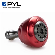 PYL 30mm crank knob fishing machine aviation aluminum knob accessories