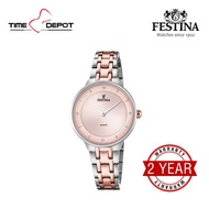 Festina F20626/2 Analog Stainless Steel Strap Watch For Women