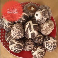 (GOOD DEAL) Cendawan Kering Berkualiti/天白花菇/Dried shiitake mushroom 100g/200g