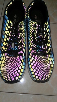 ADIDAS ZX FLUX XENO REFLECTIVE SIZE 9/43 NO BOX