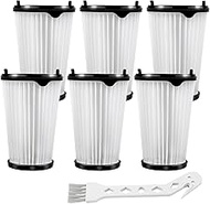6 Pack Replacement VAF-1 Vacuum Filters Compatible With Electrolux Ergorapido Stick Vacuum Cleaner EHVS2510AW VS3510AR