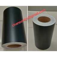 25cmX3000cmFlat Matte Black Car Motor Sticker Vinyl Film/ Wrap Car Body Sticker
