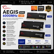 G.SKILL AEGIS 5 DDR5-6000 | CL36-36-36-96 | 1.35V | 16GB / 32GB | Intel XMP / AMD EXPO