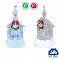 Display L: Christmas Church Shampoo 14.5cm Snow P13/35