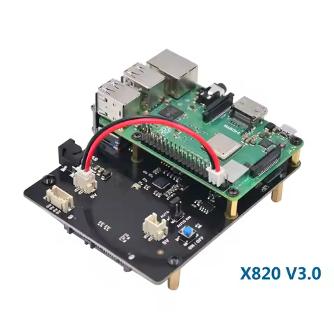 Raspberry Pi 3 Model B+ SATA HDD/SSD Storage Expansion Board X820 USB 3.0 Expansion Board Compatible