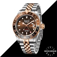[WatchClubOnline] AR2102TRFS Arbutus Mechanical Automatic GMT Men Casual Formal Sports Watches AR2102 AR-2102