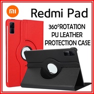 Redmi Pad SE / Redmi Pad Case 360 Degree Rotation Protector Cover Redmi Pad SE 8.7 Flip Case Red Mi 