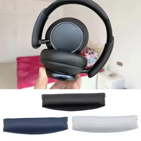 Replacement Top Headband Cushion For Anker Soundcore Space Q45 fit, protein leather cushion