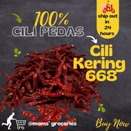 HOT ITEM Cili kering 668/Cili kering/Cabai kering/Cili pedas/Cabai pedas/Cabai kerinting/Cabai pedas