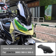 For ZONTES 368G 368 G 368-G 368g Front Windshield Deflector Motorcycle Sport Touring Accessories Vis