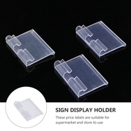 Shelf Price Label Holder with 50 Slot/ Slot Minimarket Shelf Price Label Holder Clamp Type