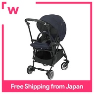 Combi White Label Sugokaru minimo Eggshock DM Alden Navy Lightweight, compact stroller that can be maneuvered in small spaces.