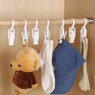 AROD NEW Upgraded Hanging Clothes Hook And Hats Clip Holder Multi-purpose Clothes pins Curtain Hook Clip Pegs Windproof Beach Towel Holder Clip