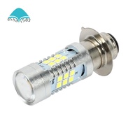 H6 Single-Claw Motorcycle 3030 21SMD Led Headlight Head Light Lamp Bulb 1200LM White 21W