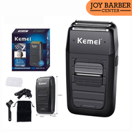 (พร้อมส่ง) Kemei KM-1102 แบบชาร์จไร้สาย เครื่องโกนหนวด ระบบตัดใบมีดคู่