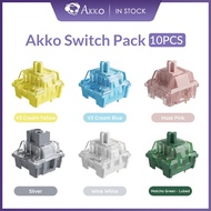 Akko CS Switches with Stable Dustproof Stem for MX Mechanical Keyboard (10 PCS)