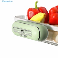 MAURICE Fridge Ozone Deodorizer, Cordless Portable Ozone Purifier for Odor Removal & Food Freshness,