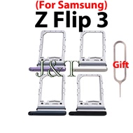 For Samsung Galaxy Z Flip 3 5G F7110 F711U F711B F711N Sim Tray Card Slot Holder Card Holder Reader 