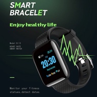 116 plus Smart Watch Heart Rate Monitor Blood Pressure Fitness Tracker