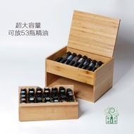 DoTERRA Essential Oil Wooden Box 53 Compartments Large-Capacity Bamboo Essential Oil Storage Box Dou