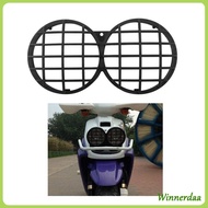 WINN For BWS100 AF5 Japanese Model Motorcycle ABS Led Headlight Grill Cover Black Headlight Protecti
