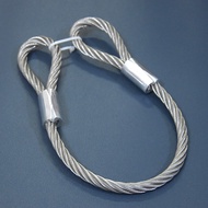 Steel Wire Rope Crimping Black Plastic-Coated 304 Steel Wire Rope 5mm6mm8mm10mm Rubber-Coated Steel 