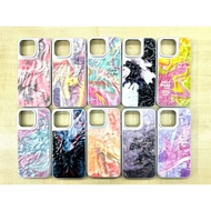 Iphone 15promax 14promax 13promax Ip 11 Xr 7/8plus Fashion Marble Sliver Edge Case