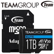 【現貨 十銓 Team】1TB 1T ELITE microSDXC TF UHS-I U3 A1 V30
