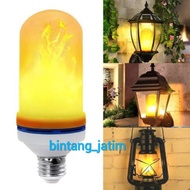 9W Flame LED Lamp E27 Led Torch/ 9Watt Flame Effect 3in1