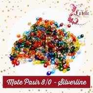 Sand Mote 8/0 - Silverline