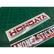 Sticker Hondata (plot sticker)