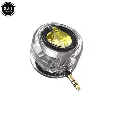 Music Sound Column Speaker Stereo Music Player Portable Mini Charging Small Speaker 3.5mm Inline Ext