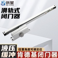 Door Closer Door Opener Buffer Slide Track KFC Door Positioning Slide Rail Type90Door Closer Anti-Th