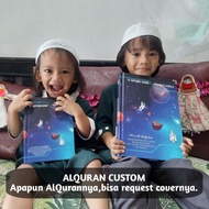 Quran Custom Version Kids A6/ Quran Custom Name/ Quran Custom/ Giftbox Graduation/ Hampers Quran Custom
