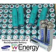 Samsung 18650 Rechargeable Battery  3.6V To 4.2V 2.0Ah Lithium Ion 2000mAh INR18650 20R 22 Amp Heavy