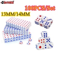 100pcs Plastic Goods Dice Polyhedral Dice/ Dice Toy Dice Game/ Dice Dice Plastic Dice