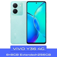 Vivo Y36 8/256GB RAM 8GB+8GB Extended ROM 256GB 6.64 inci  Snapdragon 680 (6nm) Baterai 5000mAh 44W FlashCharge Kamera 50MP Garansi Resmi hp vivo terbaru 2023 100% ORI VIVO Y36 5G Gratis Ongkir Bisa cod
